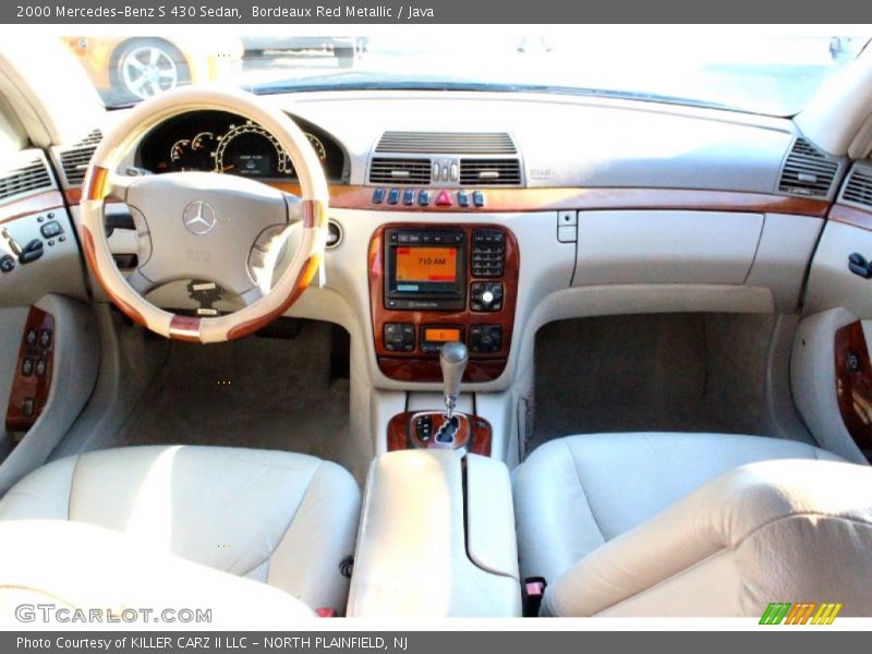 Bordeaux Red Metallic / Java 2000 Mercedes-Benz S 430 Sedan