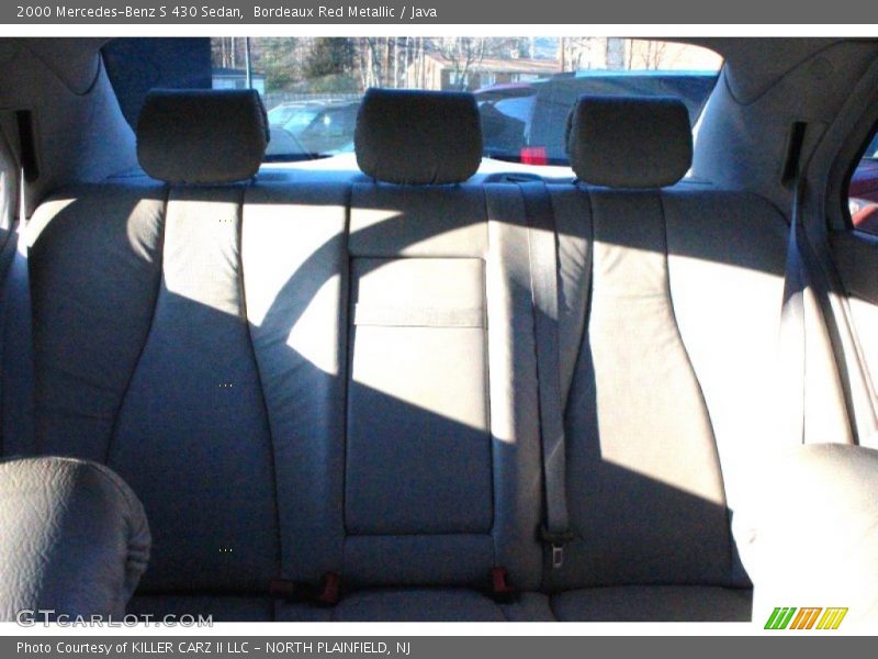 Bordeaux Red Metallic / Java 2000 Mercedes-Benz S 430 Sedan