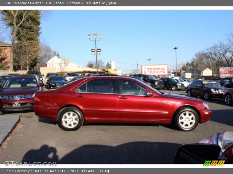 Bordeaux Red Metallic / Java 2000 Mercedes-Benz S 430 Sedan