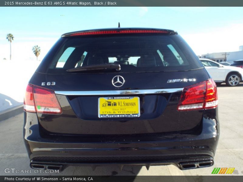 Black / Black 2015 Mercedes-Benz E 63 AMG S 4Matic Wagon