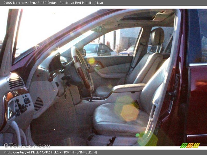 Bordeaux Red Metallic / Java 2000 Mercedes-Benz S 430 Sedan