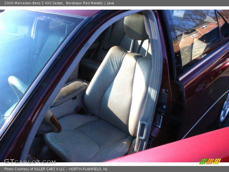 Bordeaux Red Metallic / Java 2000 Mercedes-Benz S 430 Sedan