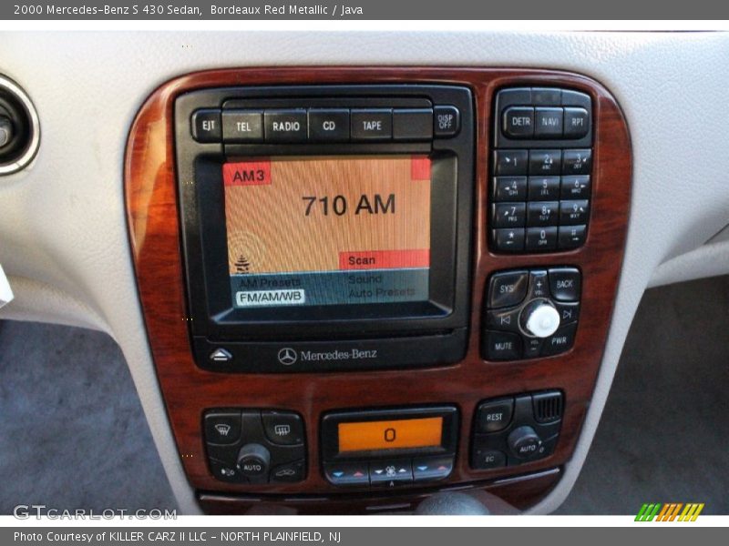 Bordeaux Red Metallic / Java 2000 Mercedes-Benz S 430 Sedan
