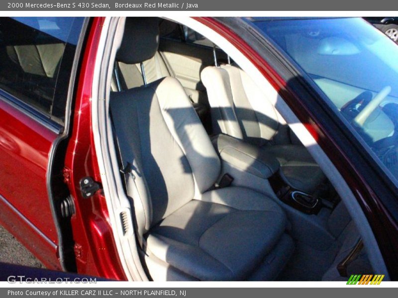 Bordeaux Red Metallic / Java 2000 Mercedes-Benz S 430 Sedan