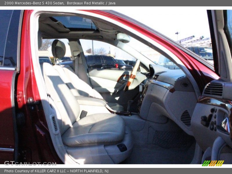 Bordeaux Red Metallic / Java 2000 Mercedes-Benz S 430 Sedan