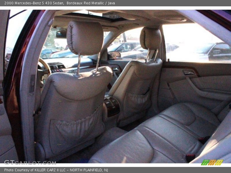 Bordeaux Red Metallic / Java 2000 Mercedes-Benz S 430 Sedan