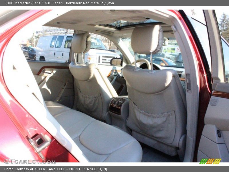 Bordeaux Red Metallic / Java 2000 Mercedes-Benz S 430 Sedan