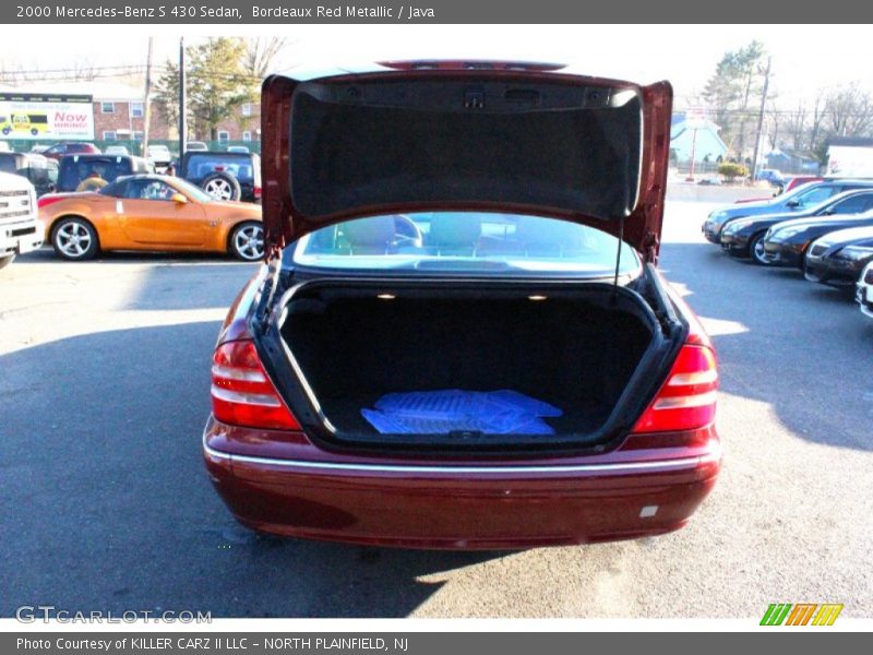 Bordeaux Red Metallic / Java 2000 Mercedes-Benz S 430 Sedan