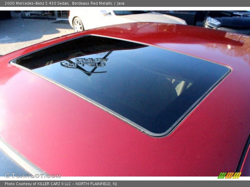 Bordeaux Red Metallic / Java 2000 Mercedes-Benz S 430 Sedan