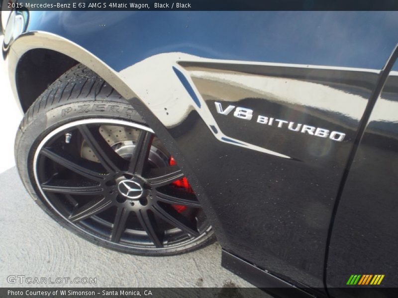 Black / Black 2015 Mercedes-Benz E 63 AMG S 4Matic Wagon