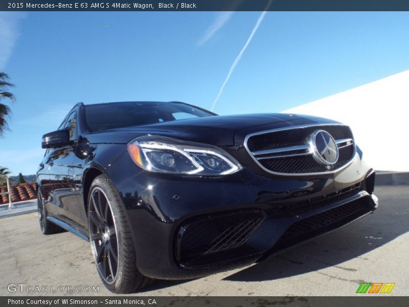 Black / Black 2015 Mercedes-Benz E 63 AMG S 4Matic Wagon