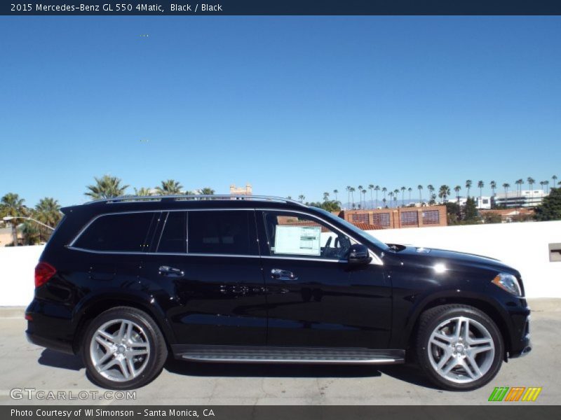 Black / Black 2015 Mercedes-Benz GL 550 4Matic