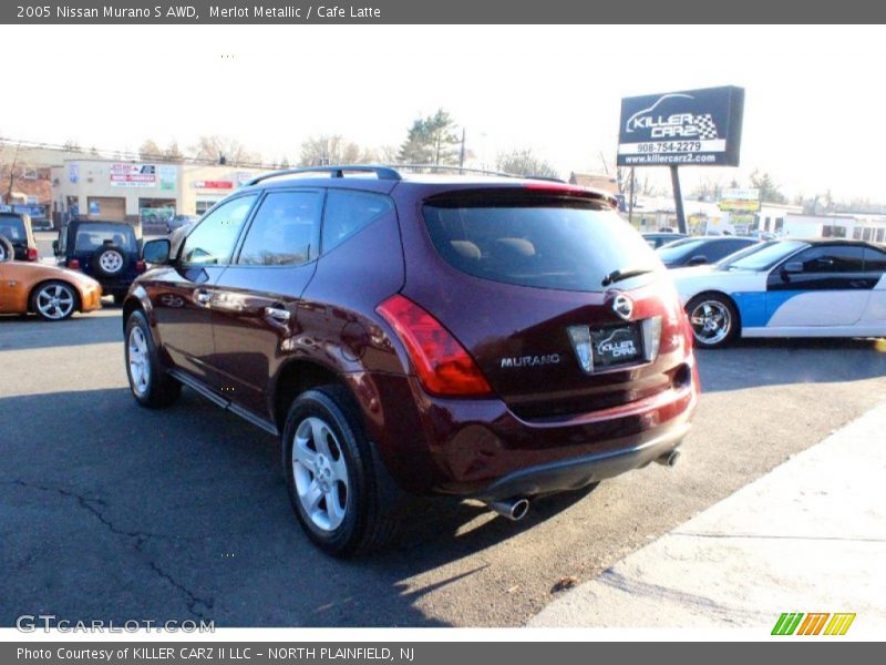 Merlot Metallic / Cafe Latte 2005 Nissan Murano S AWD