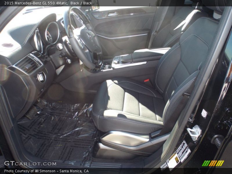 Black / Black 2015 Mercedes-Benz GL 550 4Matic