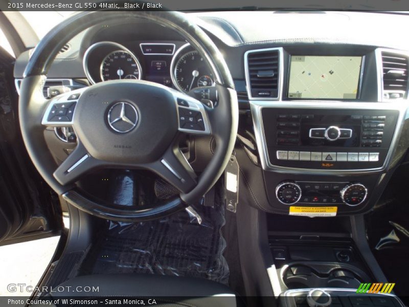 Black / Black 2015 Mercedes-Benz GL 550 4Matic