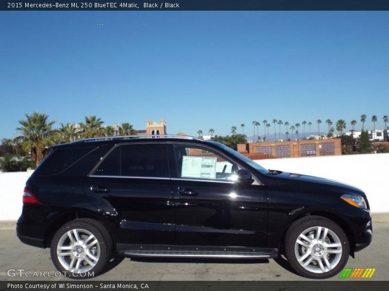 Black / Black 2015 Mercedes-Benz ML 250 BlueTEC 4Matic