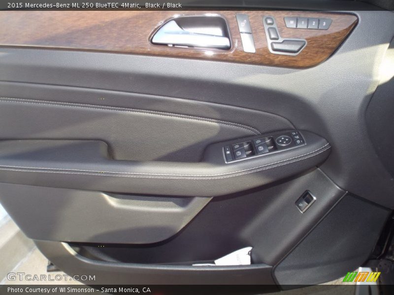 Black / Black 2015 Mercedes-Benz ML 250 BlueTEC 4Matic