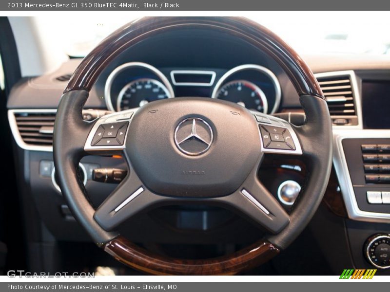 Black / Black 2013 Mercedes-Benz GL 350 BlueTEC 4Matic