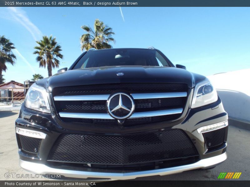 Black / designo Auburn Brown 2015 Mercedes-Benz GL 63 AMG 4Matic