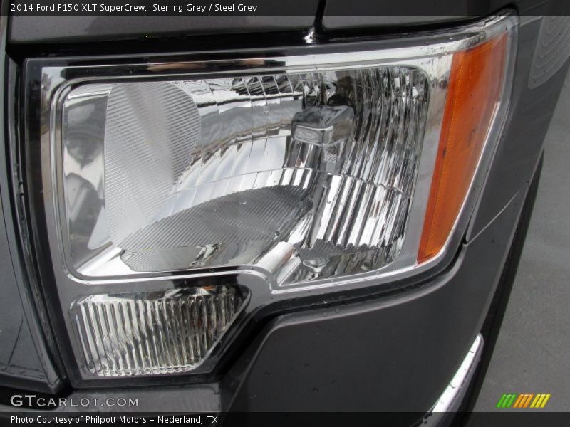 Sterling Grey / Steel Grey 2014 Ford F150 XLT SuperCrew