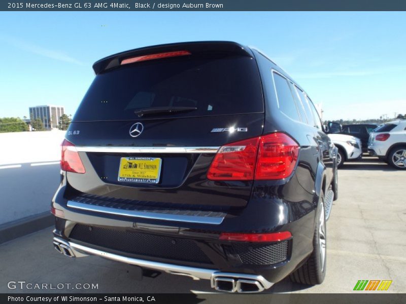 Black / designo Auburn Brown 2015 Mercedes-Benz GL 63 AMG 4Matic