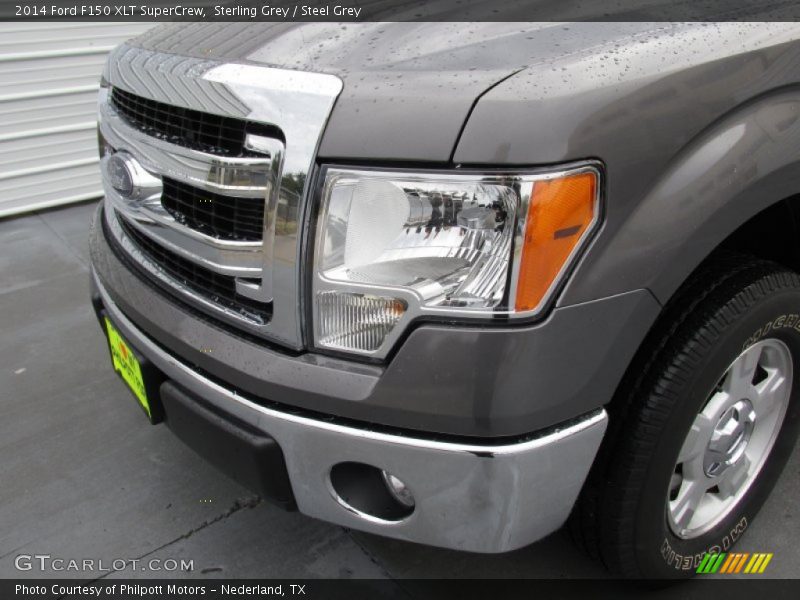 Sterling Grey / Steel Grey 2014 Ford F150 XLT SuperCrew