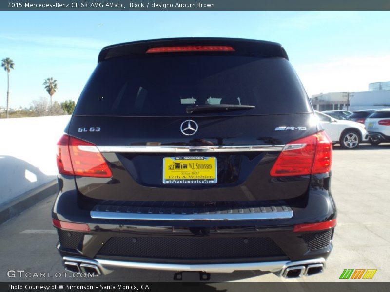 Black / designo Auburn Brown 2015 Mercedes-Benz GL 63 AMG 4Matic