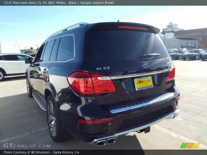 Black / designo Auburn Brown 2015 Mercedes-Benz GL 63 AMG 4Matic