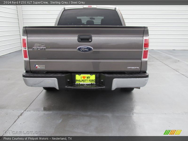 Sterling Grey / Steel Grey 2014 Ford F150 XLT SuperCrew