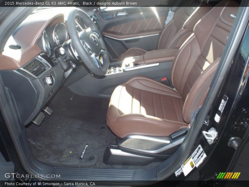  2015 GL 63 AMG 4Matic designo Auburn Brown Interior
