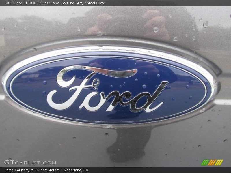 Sterling Grey / Steel Grey 2014 Ford F150 XLT SuperCrew