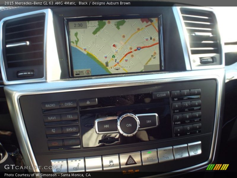 Black / designo Auburn Brown 2015 Mercedes-Benz GL 63 AMG 4Matic