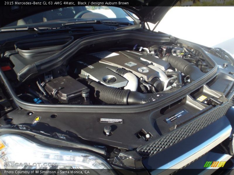 Black / designo Auburn Brown 2015 Mercedes-Benz GL 63 AMG 4Matic