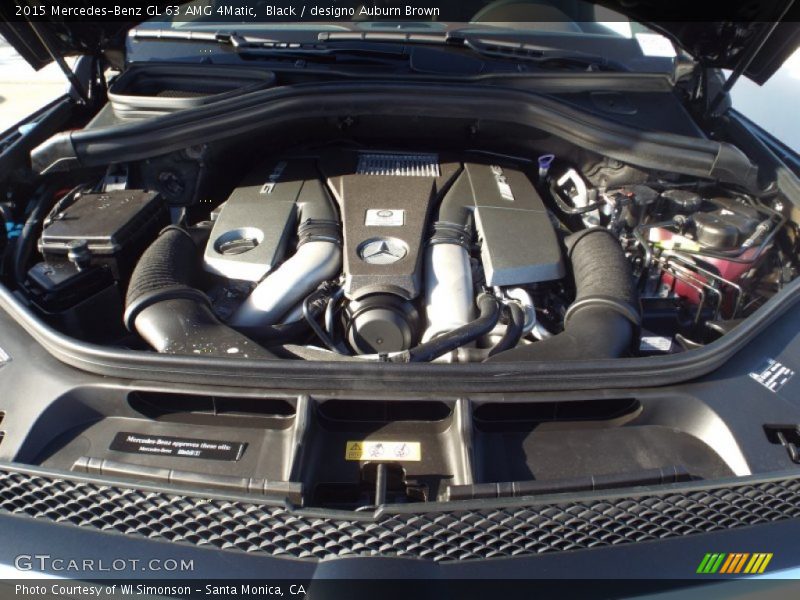 Black / designo Auburn Brown 2015 Mercedes-Benz GL 63 AMG 4Matic