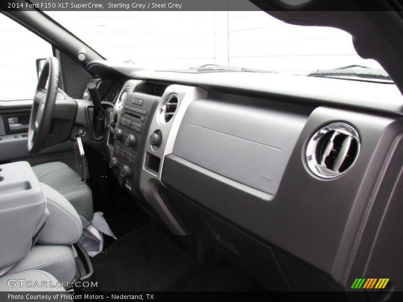 Sterling Grey / Steel Grey 2014 Ford F150 XLT SuperCrew