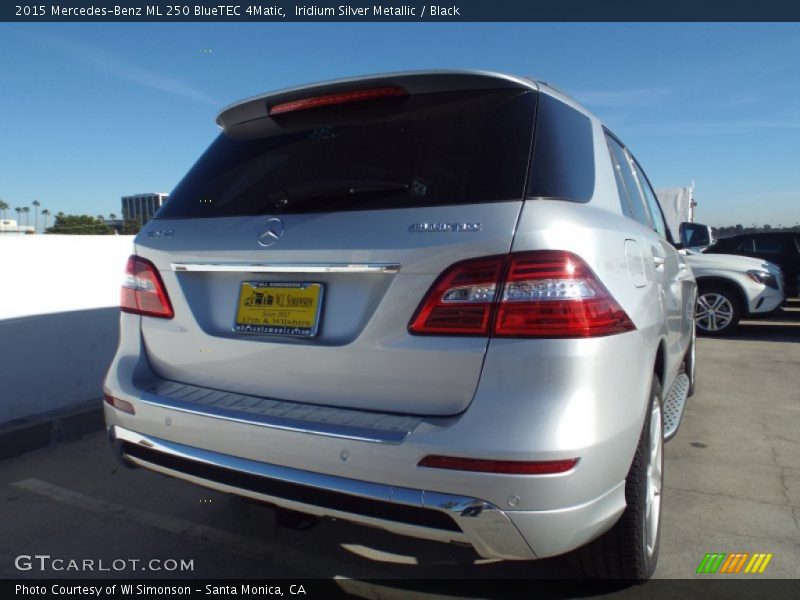 Iridium Silver Metallic / Black 2015 Mercedes-Benz ML 250 BlueTEC 4Matic
