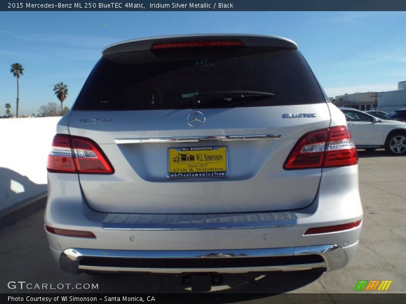 Iridium Silver Metallic / Black 2015 Mercedes-Benz ML 250 BlueTEC 4Matic