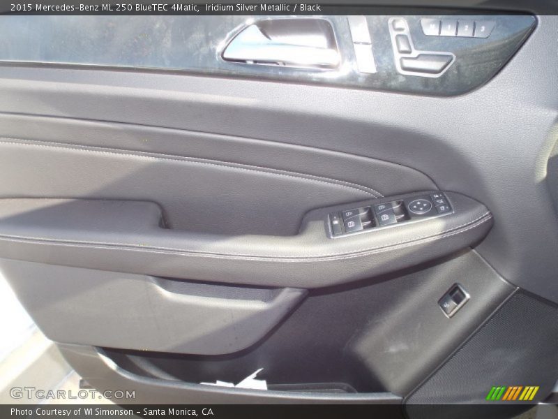 Iridium Silver Metallic / Black 2015 Mercedes-Benz ML 250 BlueTEC 4Matic
