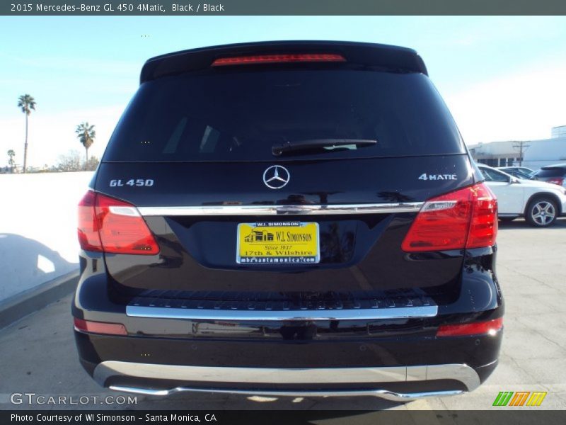 Black / Black 2015 Mercedes-Benz GL 450 4Matic