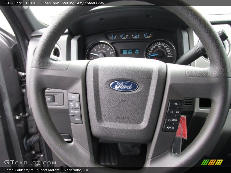 Sterling Grey / Steel Grey 2014 Ford F150 XLT SuperCrew