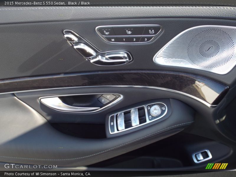 Black / Black 2015 Mercedes-Benz S 550 Sedan