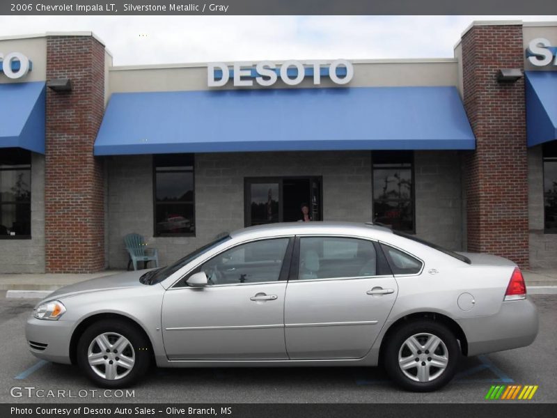 Silverstone Metallic / Gray 2006 Chevrolet Impala LT