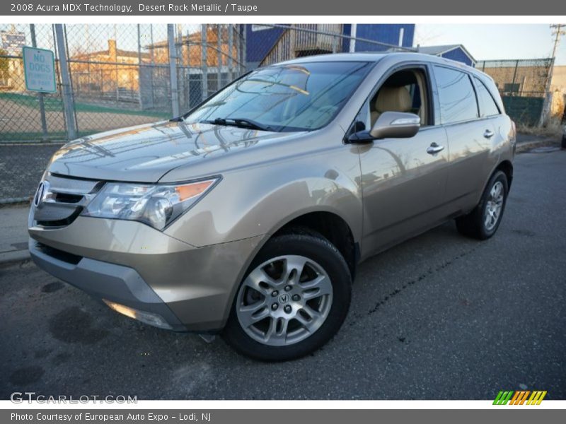 Desert Rock Metallic / Taupe 2008 Acura MDX Technology