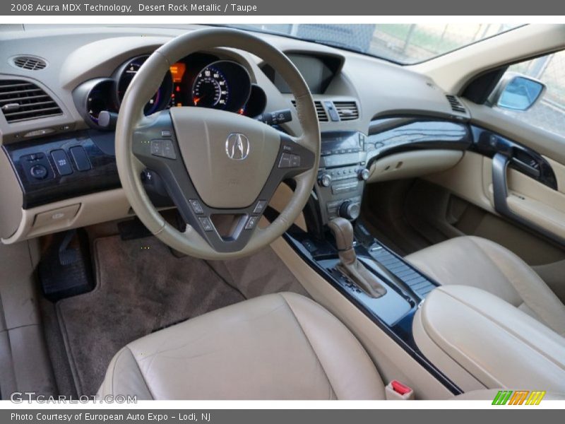 Desert Rock Metallic / Taupe 2008 Acura MDX Technology
