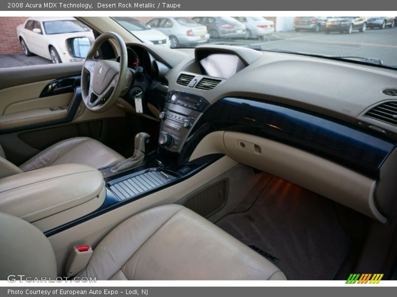 Desert Rock Metallic / Taupe 2008 Acura MDX Technology