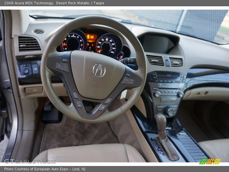 Desert Rock Metallic / Taupe 2008 Acura MDX Technology