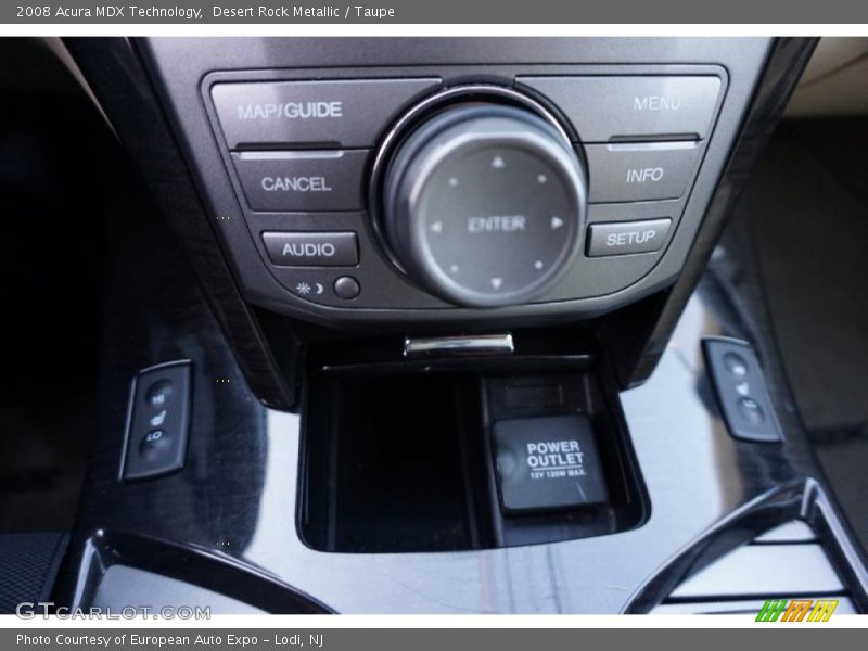 Desert Rock Metallic / Taupe 2008 Acura MDX Technology