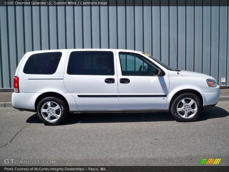Summit White / Cashmere Beige 2008 Chevrolet Uplander LS
