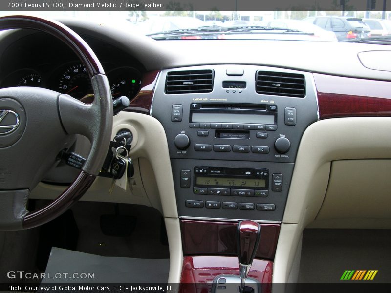 Diamond Metallic / Beige Leather 2003 Lexus ES 300