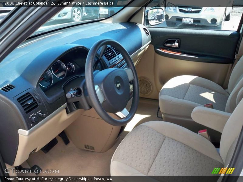 Summit White / Cashmere Beige 2008 Chevrolet Uplander LS